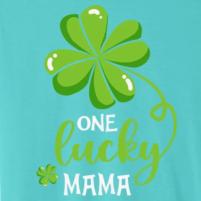 One Lucky Mama Clover St Patricks Day Matching Family ChromaSoft Performance T-Shirt