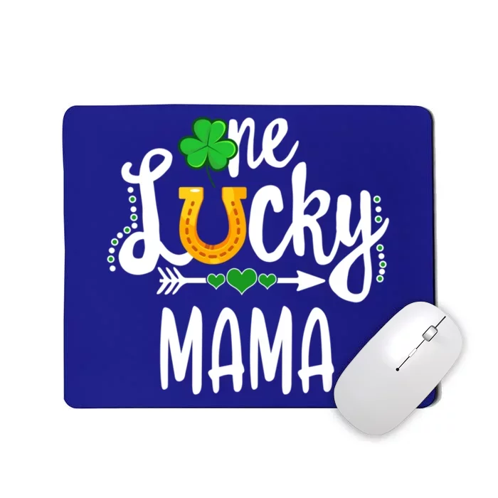 One Lucky Mama St Patricks Day Matchingmom Mother Gift Mousepad