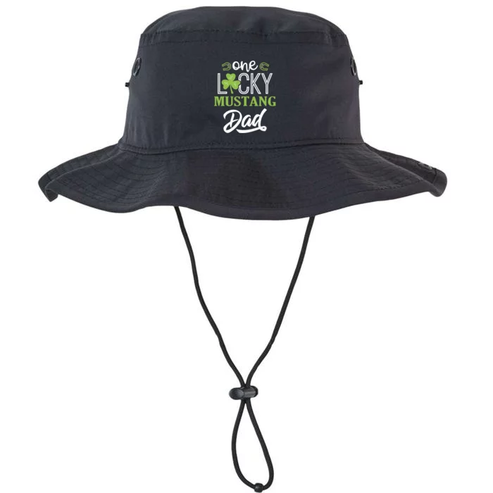 One Lucky Mustang Horse Dad Irish Horseback Riding Gift Legacy Cool Fit Booney Bucket Hat