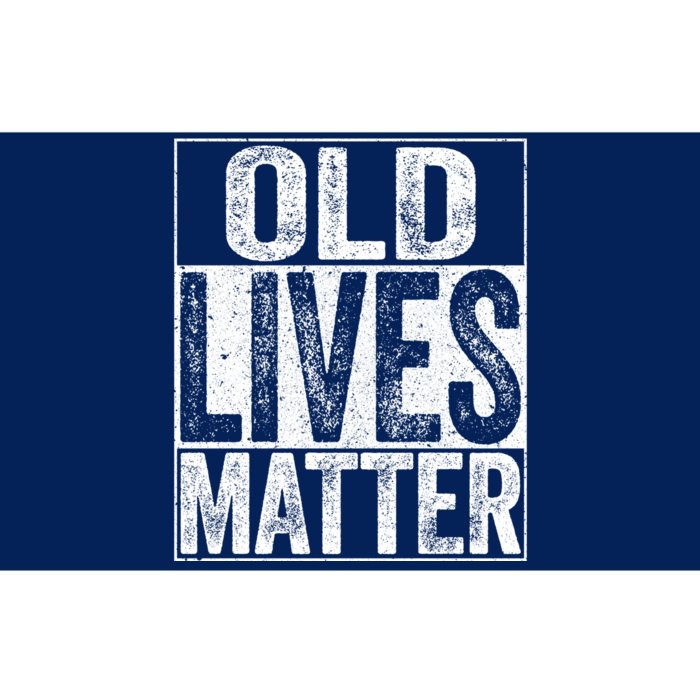 Old Lives Matter Elderly Senior Gift Bumper Sticker