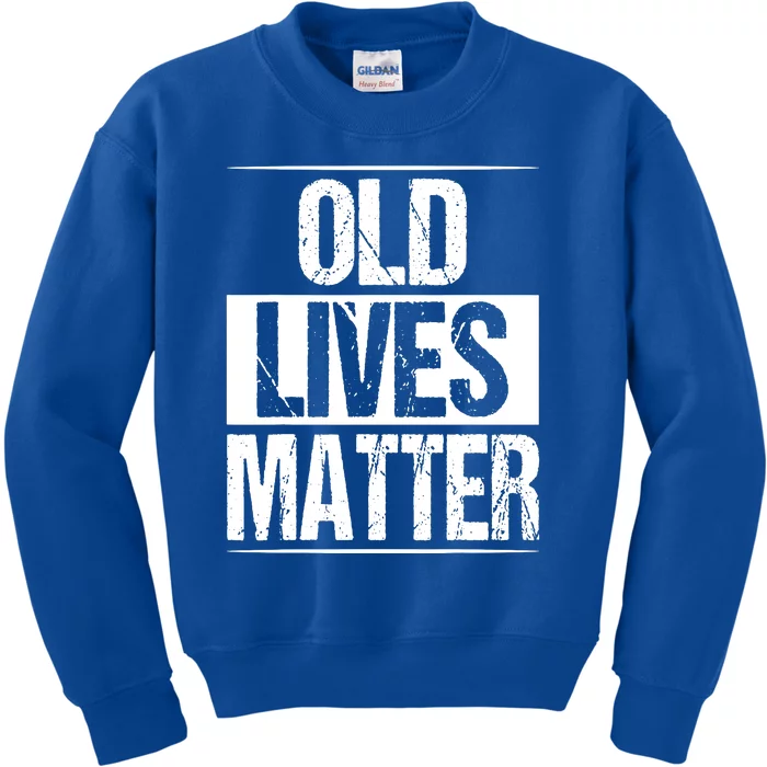 Old Lives Matter 40th 50th 60th Birthday Kids Sweatshirt