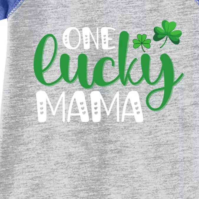 One Lucky Mama Saint Patricks Day St Pattys Funny Mom Great Gift Infant Baby Jersey Bodysuit