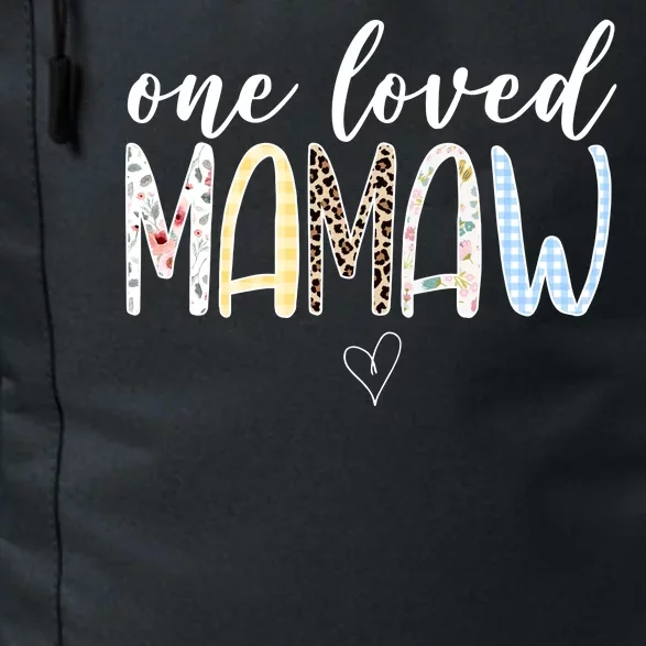 One Loved Mamaw Mothers Day Cute Daily Commute Backpack