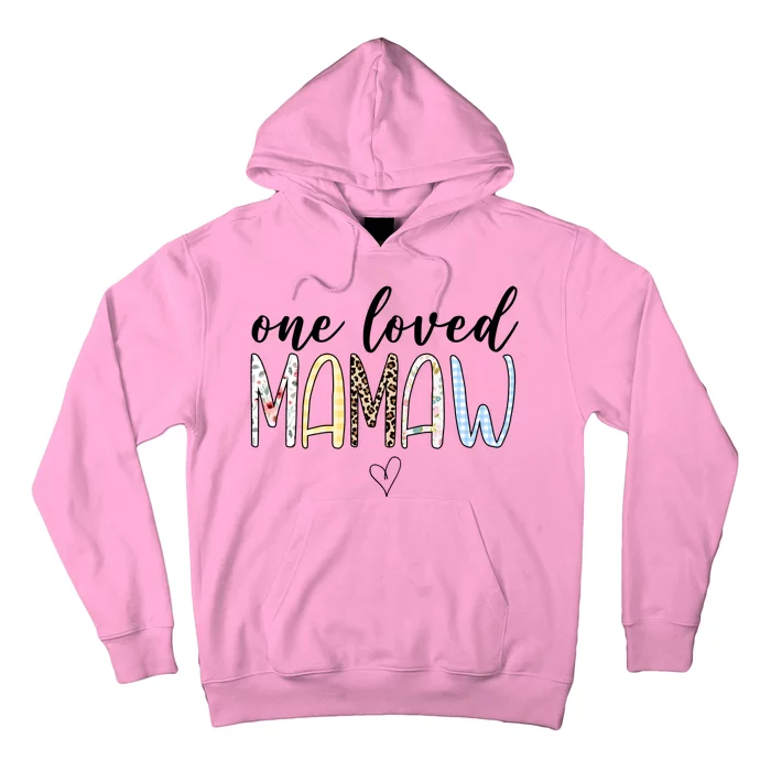 One Loved Mamaw Mothers Day Cute Hoodie