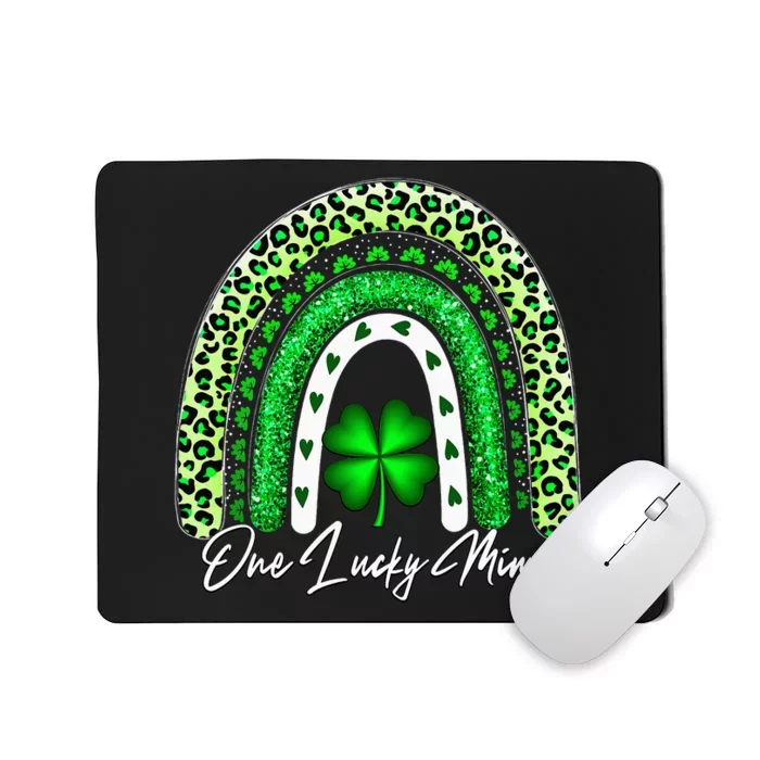 One Lucky Mimi Matching Family St Patricks Day Mimi Mousepad