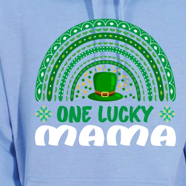 One Lucky Mama Gift St Patrick's Day Funny For Mama Cute Gift Unisex Surf Hoodie