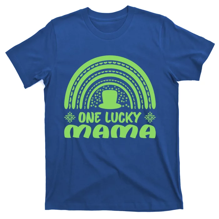 One Lucky Mama Gift St Patrick's Day Funny For Mama Gift T-Shirt