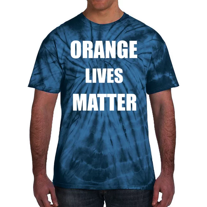 Orange Lives Matter Tie-Dye T-Shirt