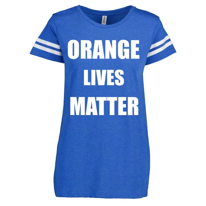 Orange Lives Matter Enza Ladies Jersey Football T-Shirt