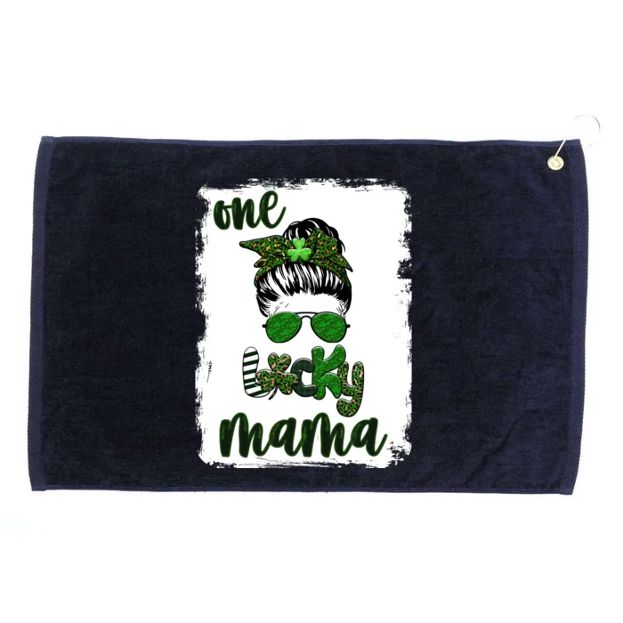 One Lucky Mama Grommeted Golf Towel