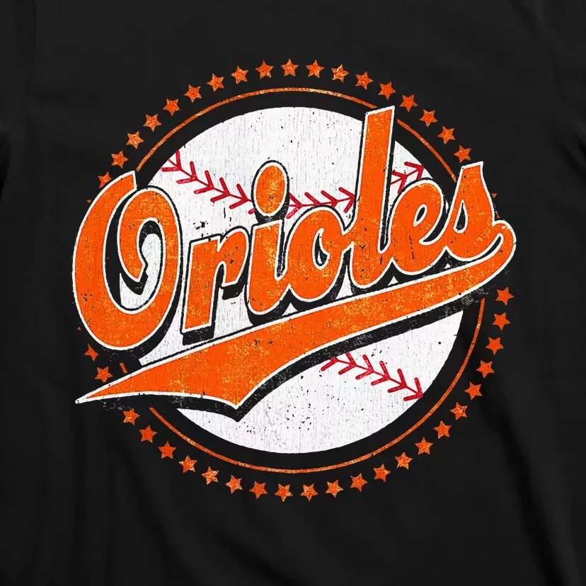 Orioles Last Name Personalized Costume First Name T-Shirt