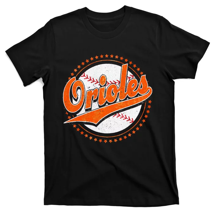 Orioles Last Name Personalized Costume First Name T-Shirt