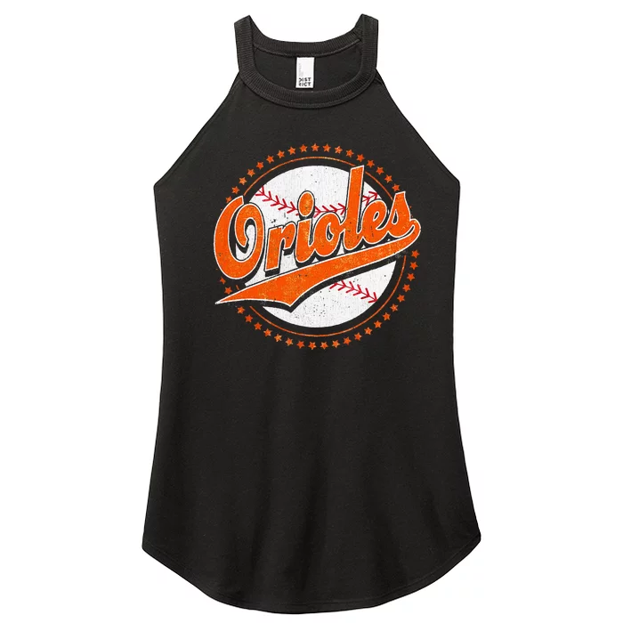 Orioles Last Name Personalized Costume First Name Women’s Perfect Tri Rocker Tank