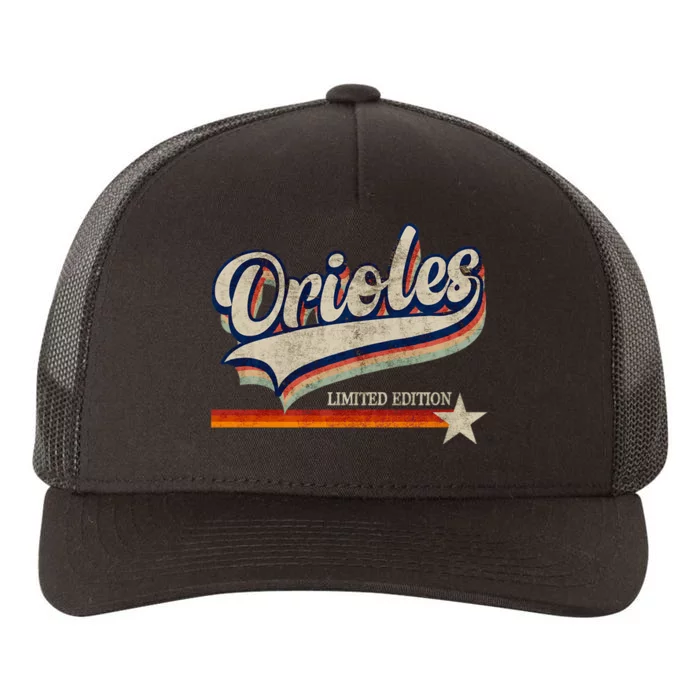 Orioles Last Name Pride Classic Orioles Limited Edition Yupoong Adult 5-Panel Trucker Hat