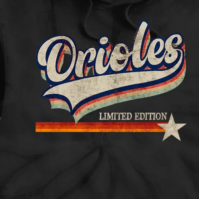 Orioles Last Name Pride Classic Orioles Limited Edition Tie Dye Hoodie