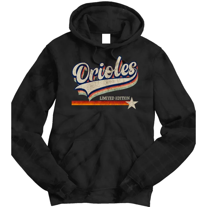 Orioles Last Name Pride Classic Orioles Limited Edition Tie Dye Hoodie