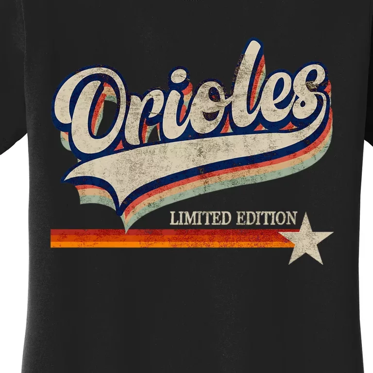 Orioles Last Name Pride Classic Orioles Limited Edition Women's T-Shirt