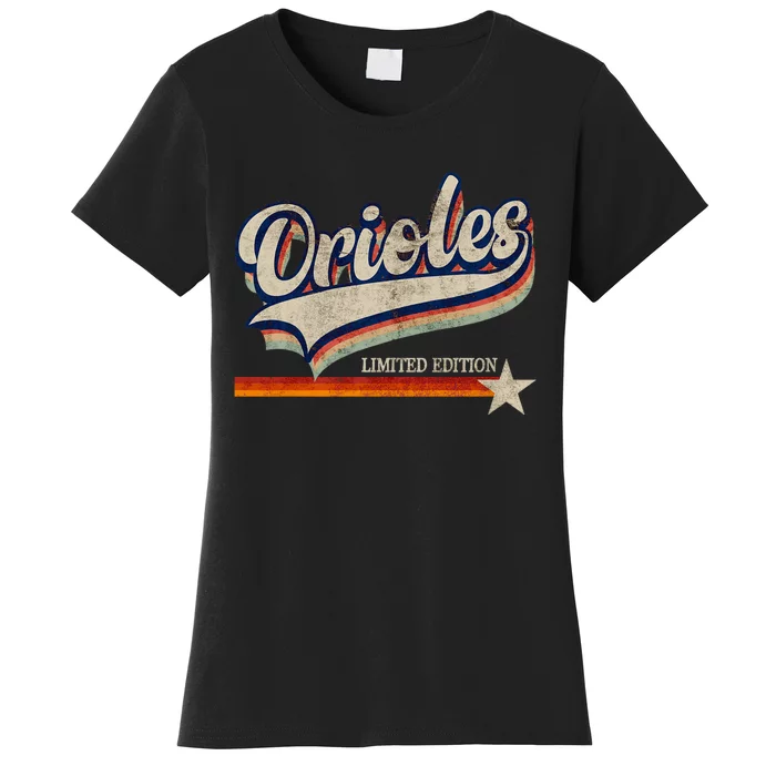 Orioles Last Name Pride Classic Orioles Limited Edition Women's T-Shirt