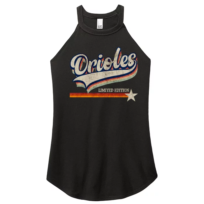 Orioles Last Name Pride Classic Orioles Limited Edition Women’s Perfect Tri Rocker Tank