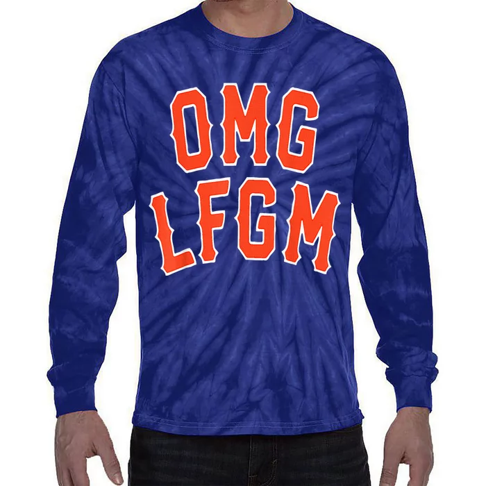 Omg Lfgm New York Tie-Dye Long Sleeve Shirt