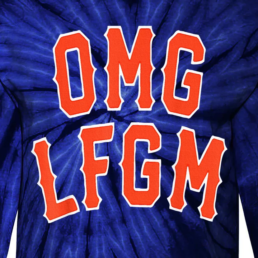 Omg Lfgm New York Tie-Dye Long Sleeve Shirt