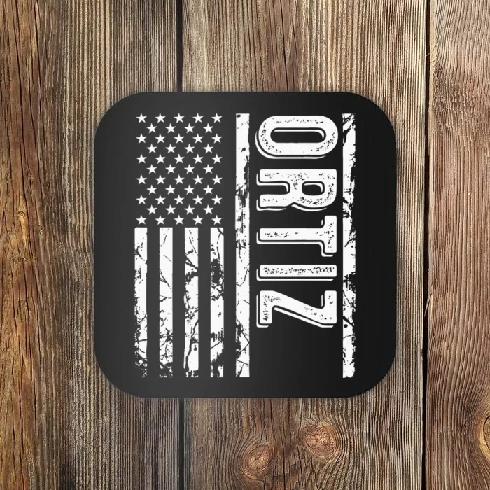 Ortiz Last Name Funny Surname Team Ortiz Family Reunion Coaster