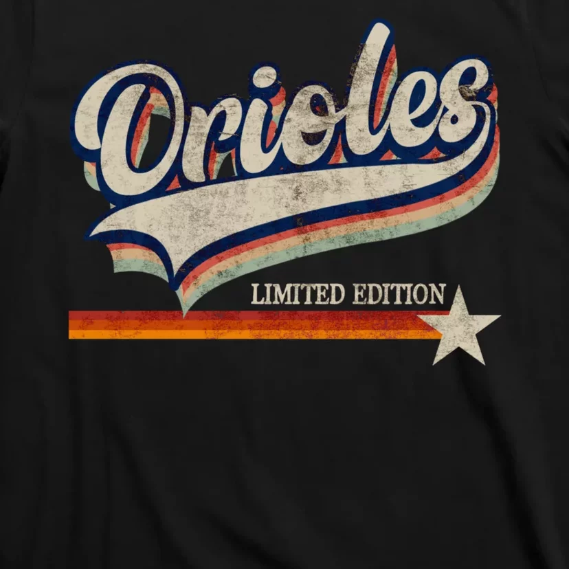 Orioles Last Name Pride Classic Orioles Limited Edition T-Shirt