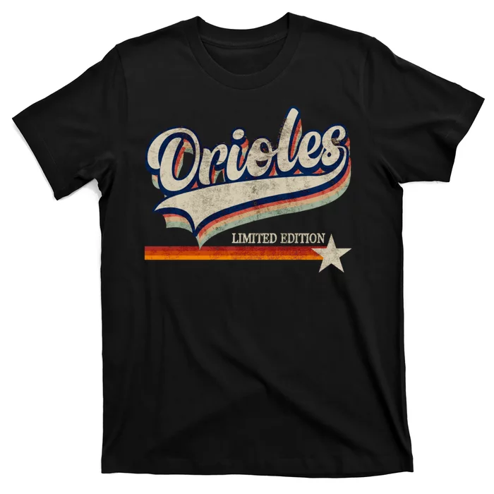 Orioles Last Name Pride Classic Orioles Limited Edition T-Shirt