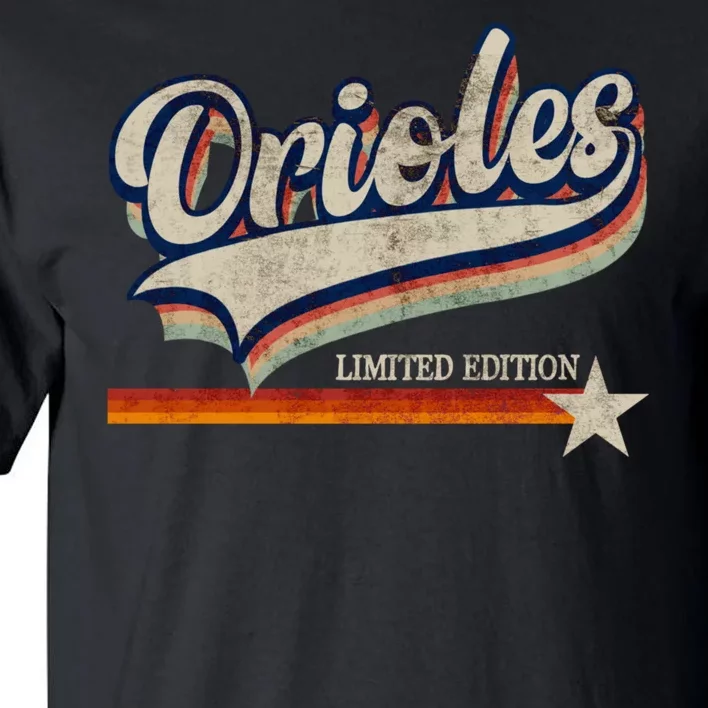 Orioles Last Name Pride Classic Orioles Limited Edition Tall T-Shirt