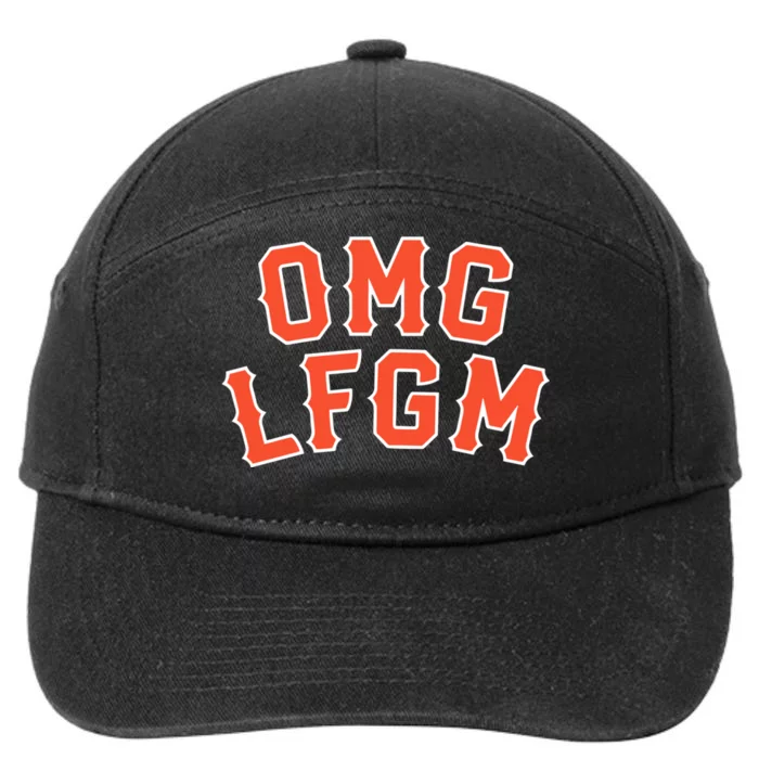 Omg Lfgm New York 7-Panel Snapback Hat