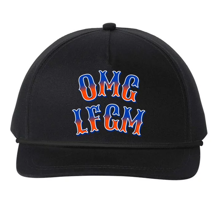 Omg Lfgm New York Snapback Five-Panel Rope Hat