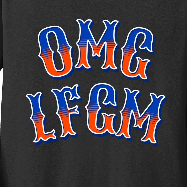 Omg Lfgm New York Kids Long Sleeve Shirt