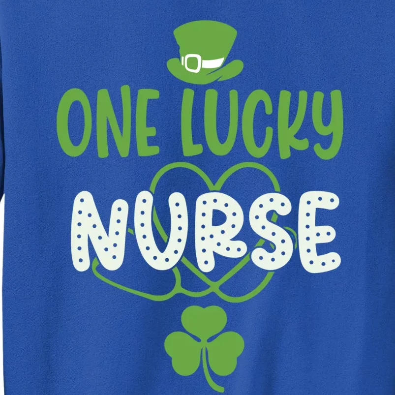 One Lucky Nurse Cute St Patrick’s Day Appreciation Nurses Gift Tall Sweatshirt