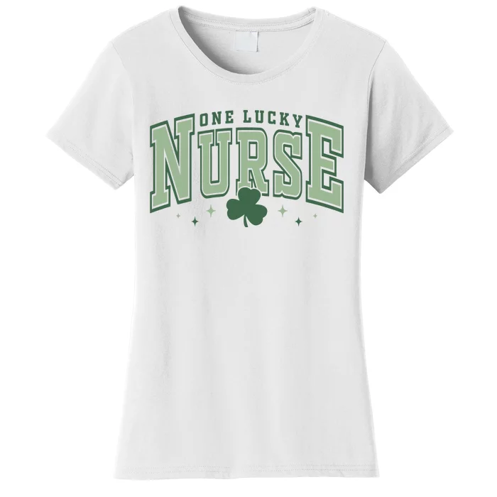 One Lucky Nurse St Patricks Day Women's T-Shirt