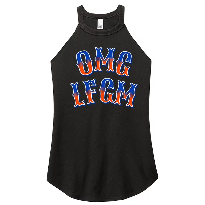 Omg Lfgm New York Women’s Perfect Tri Rocker Tank