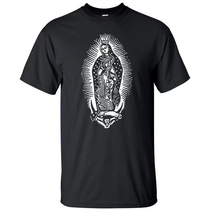 Our Lady Of Guadalupe Virgin Mary Mother Of Jesus Tall T-Shirt