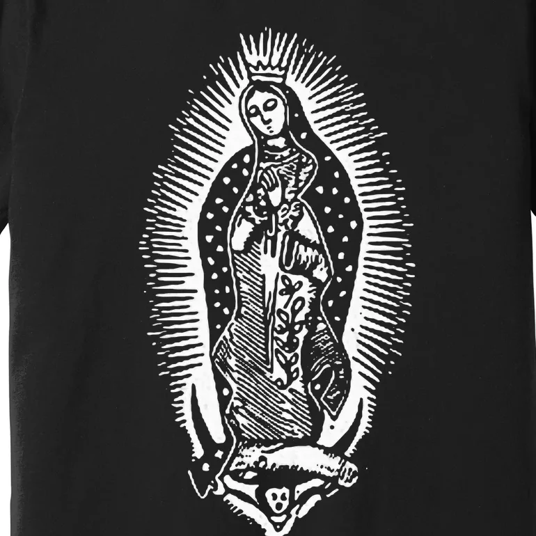 Our Lady Of Guadalupe Virgin Mary Mother Of Jesus Premium T-Shirt