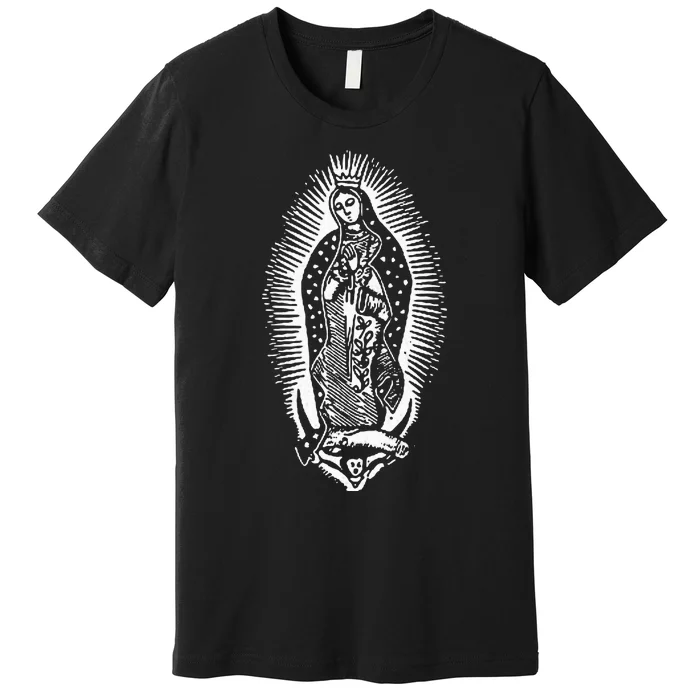 Our Lady Of Guadalupe Virgin Mary Mother Of Jesus Premium T-Shirt