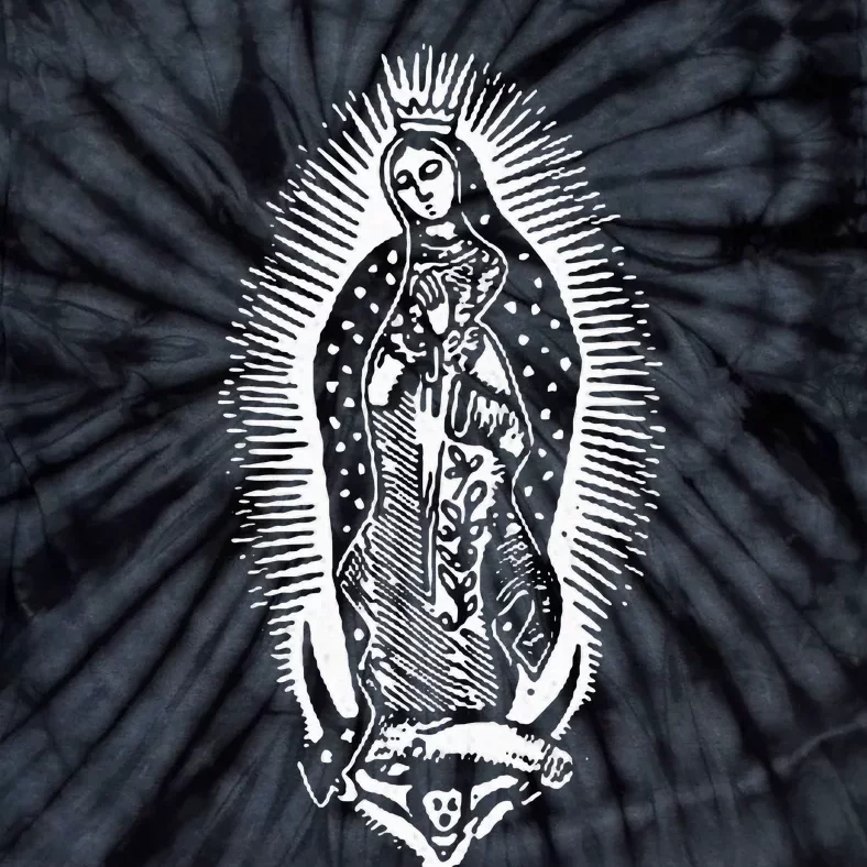 Our Lady Of Guadalupe Virgin Mary Mother Of Jesus Tie-Dye T-Shirt