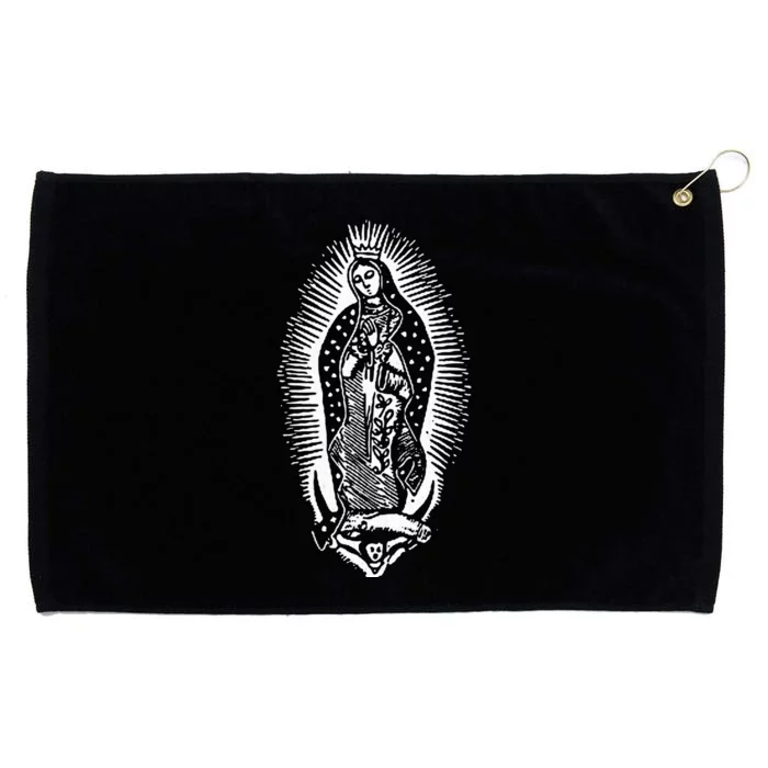 Our Lady Of Guadalupe Virgin Mary Mother Of Jesus Grommeted Golf Towel