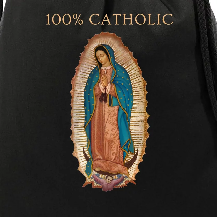 Our Lady Of Guadalupe Roman Catholic Gift Drawstring Bag