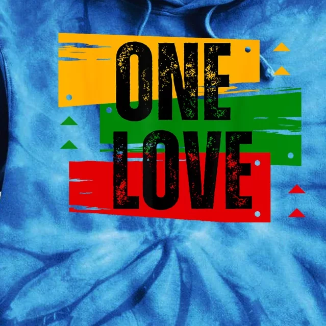 One Love Tie Dye Hoodie