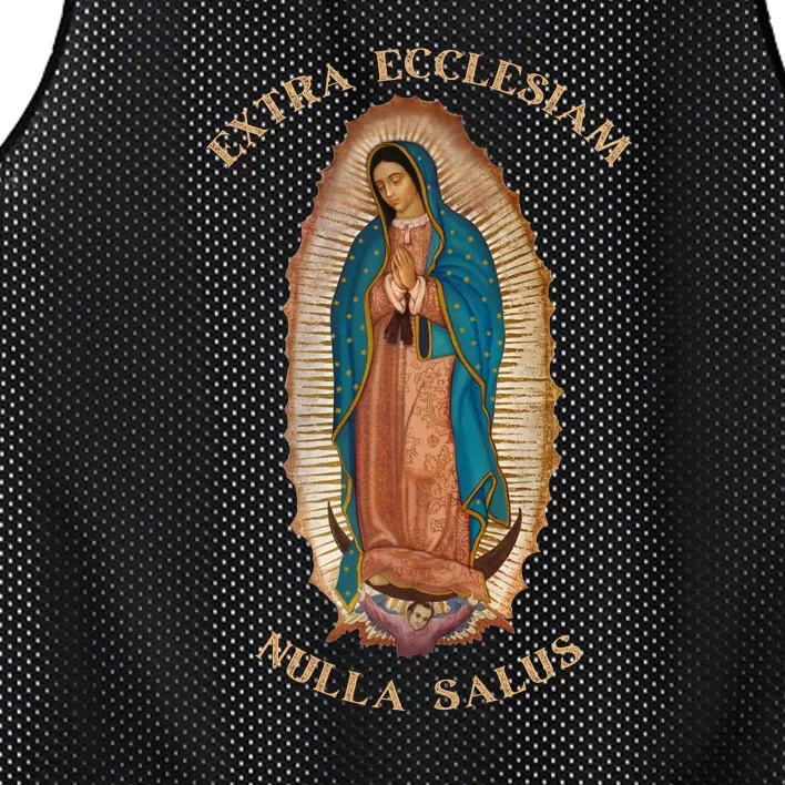 Our Lady Of Guadalupe Roman Catholic Gift Mesh Reversible Basketball Jersey Tank