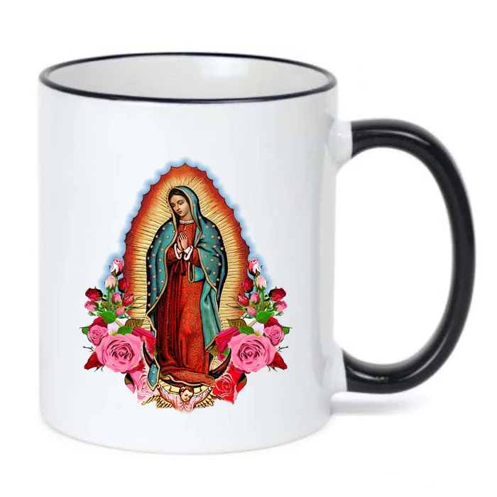 Our Lady Of Guadalupe Saint Virgin Mary Funny Gift Black Color Changing Mug