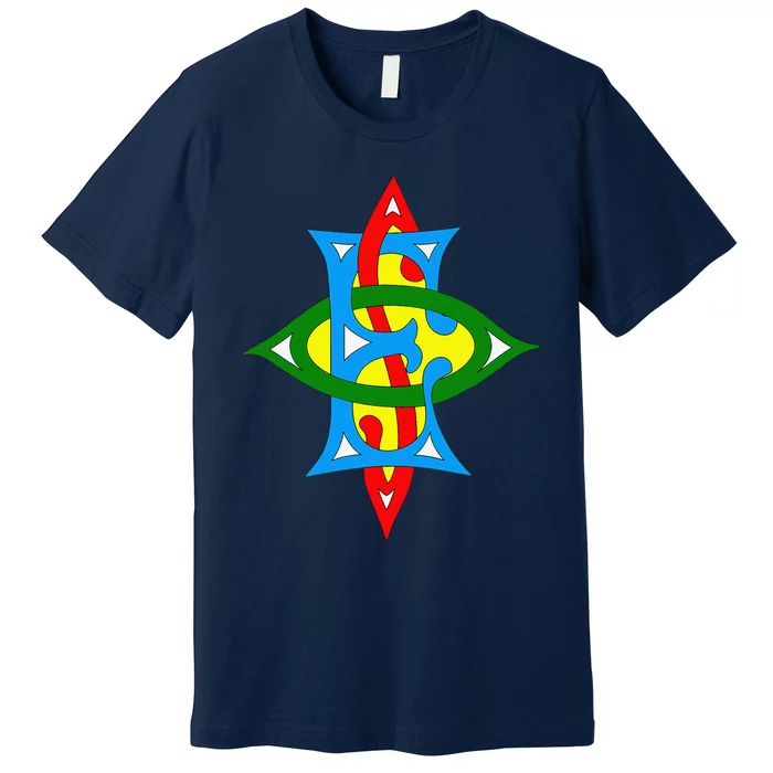 OES Labyrinth Order Of The Eastern Star Mother's Day Gift Premium T-Shirt