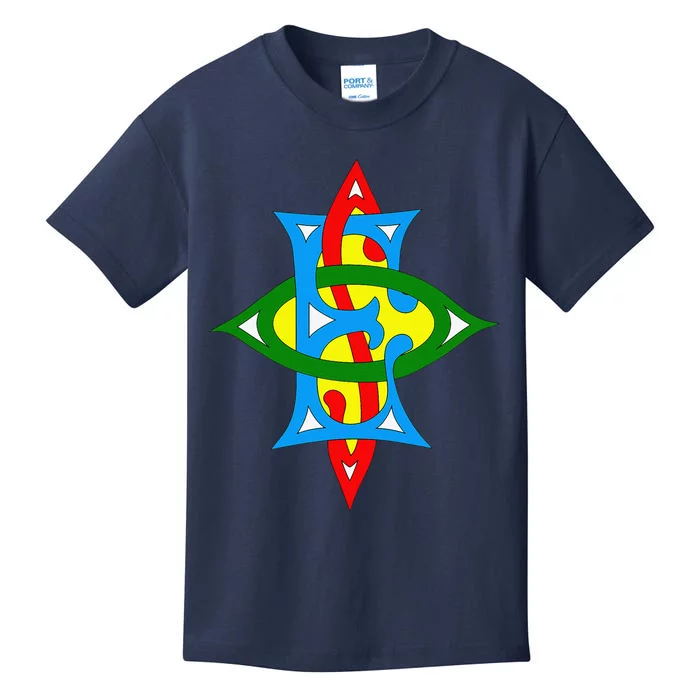 OES Labyrinth Order Of The Eastern Star Mother's Day Gift Kids T-Shirt