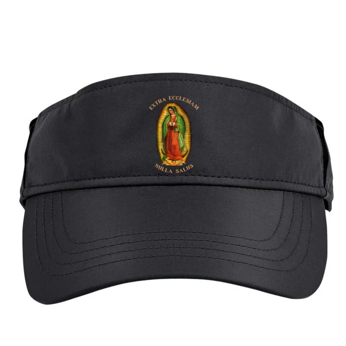 Our Lady Of Guadalupe Roman Catholic Gift Adult Drive Performance Visor