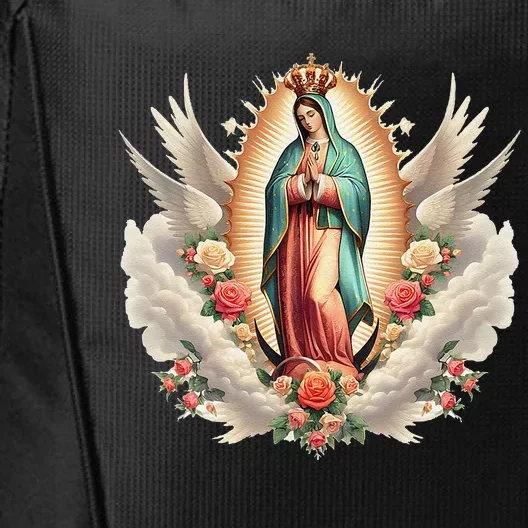 Our Lady Of Guadalupe Virgin Mary Catholic Saint City Backpack