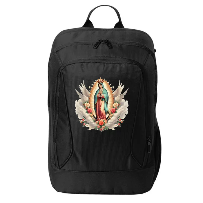 Our Lady Of Guadalupe Virgin Mary Catholic Saint City Backpack