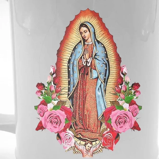 Our Lady Of Guadalupe Front & Back Beer Stein